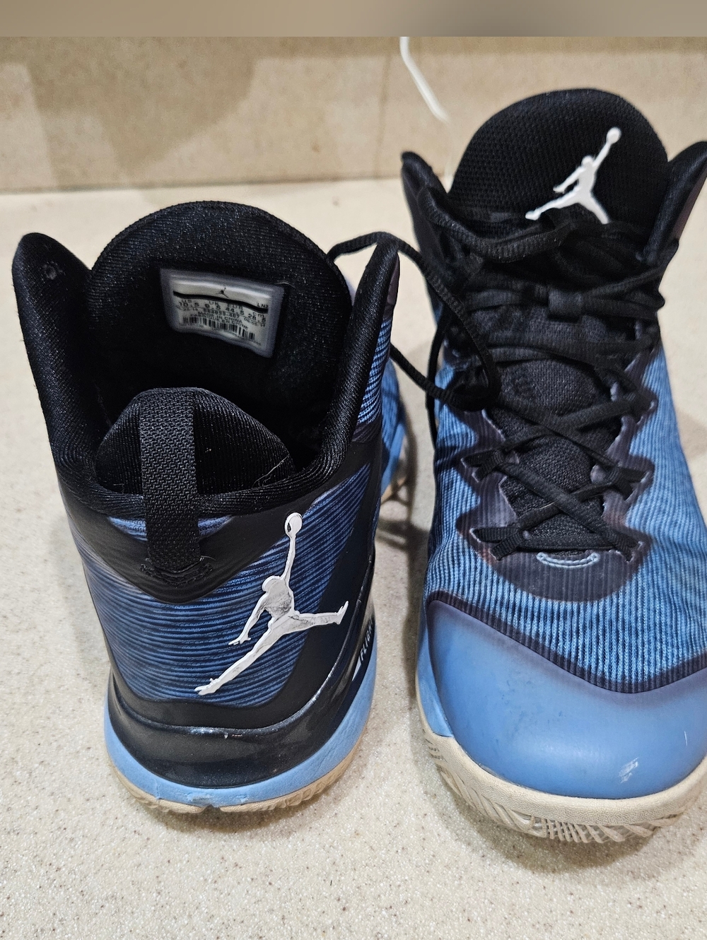 NIKE AIR JORDAN Sneakers, Flight Plate, Nike Superfly Shoes, 10.5